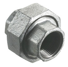 Union galvaniseret 1/2" - muffe/muffe